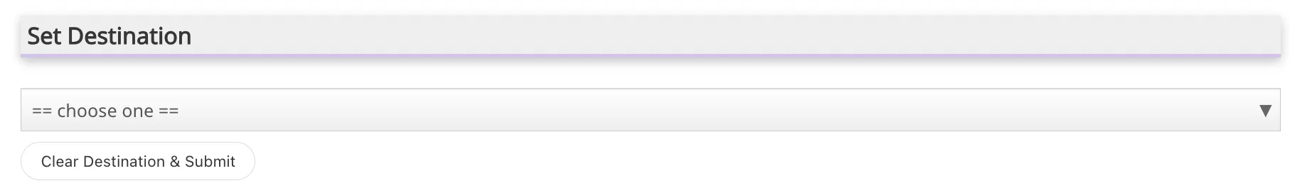Inbound routes parameters 3