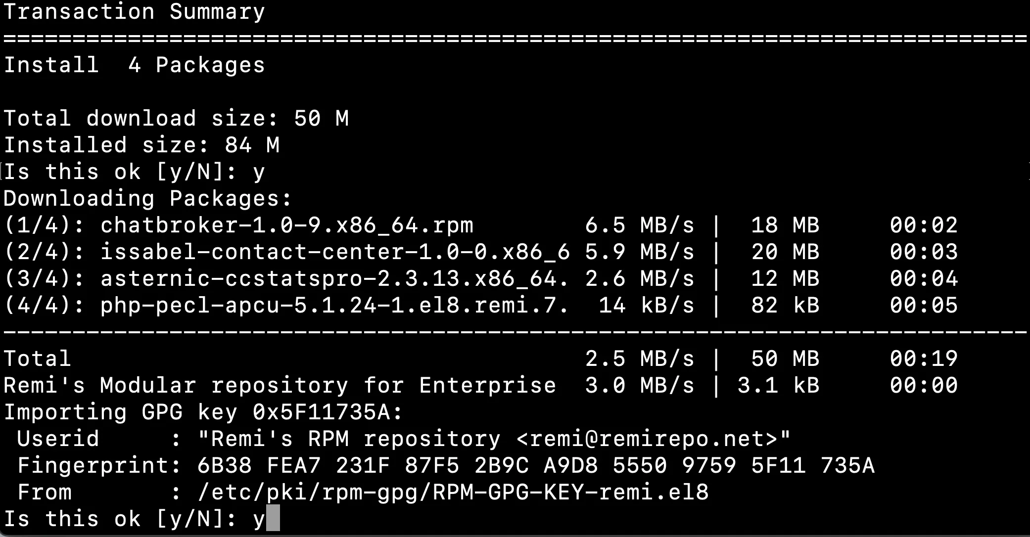 Issabel Contact Center module installation