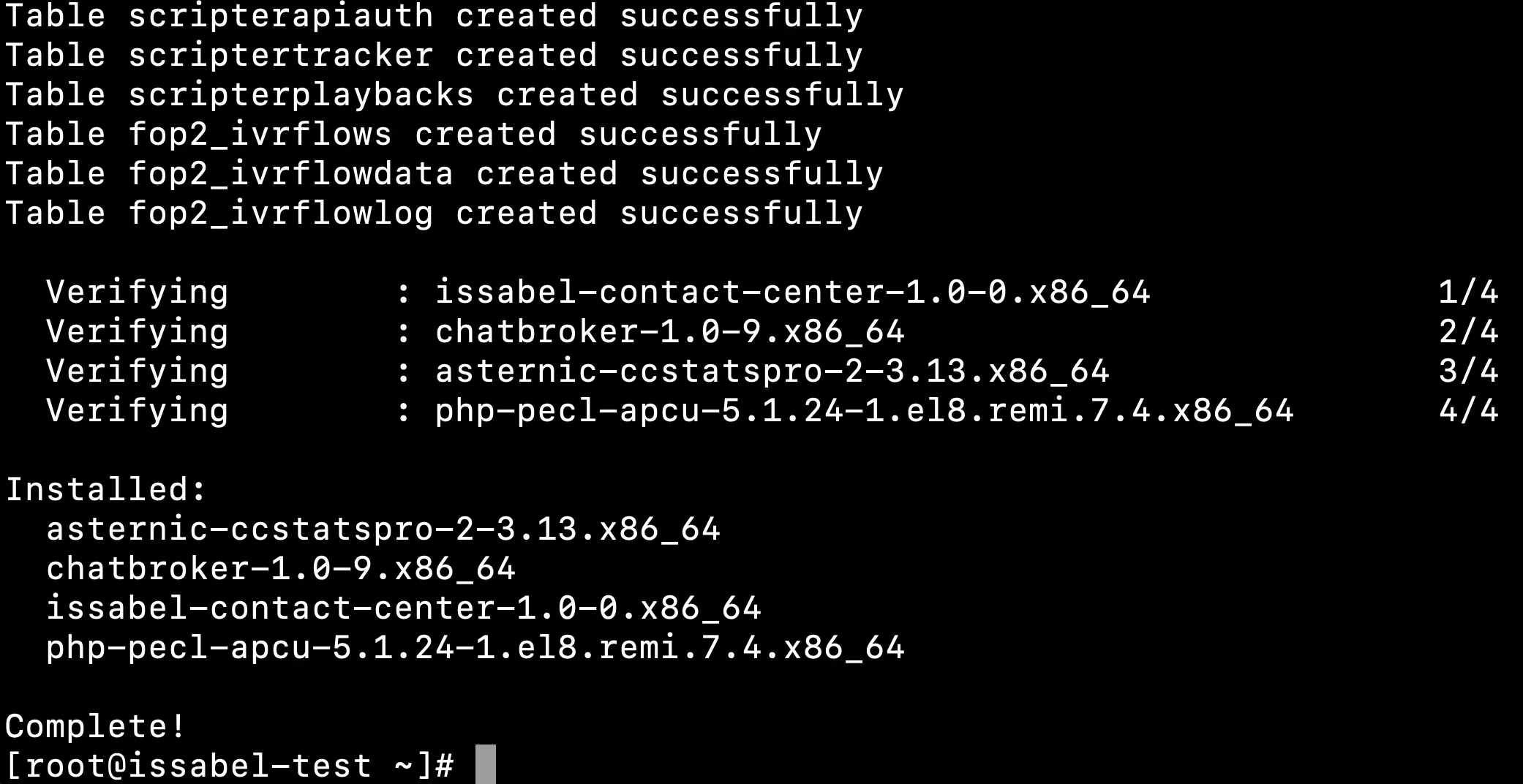 Issabel Contact Center module installation
