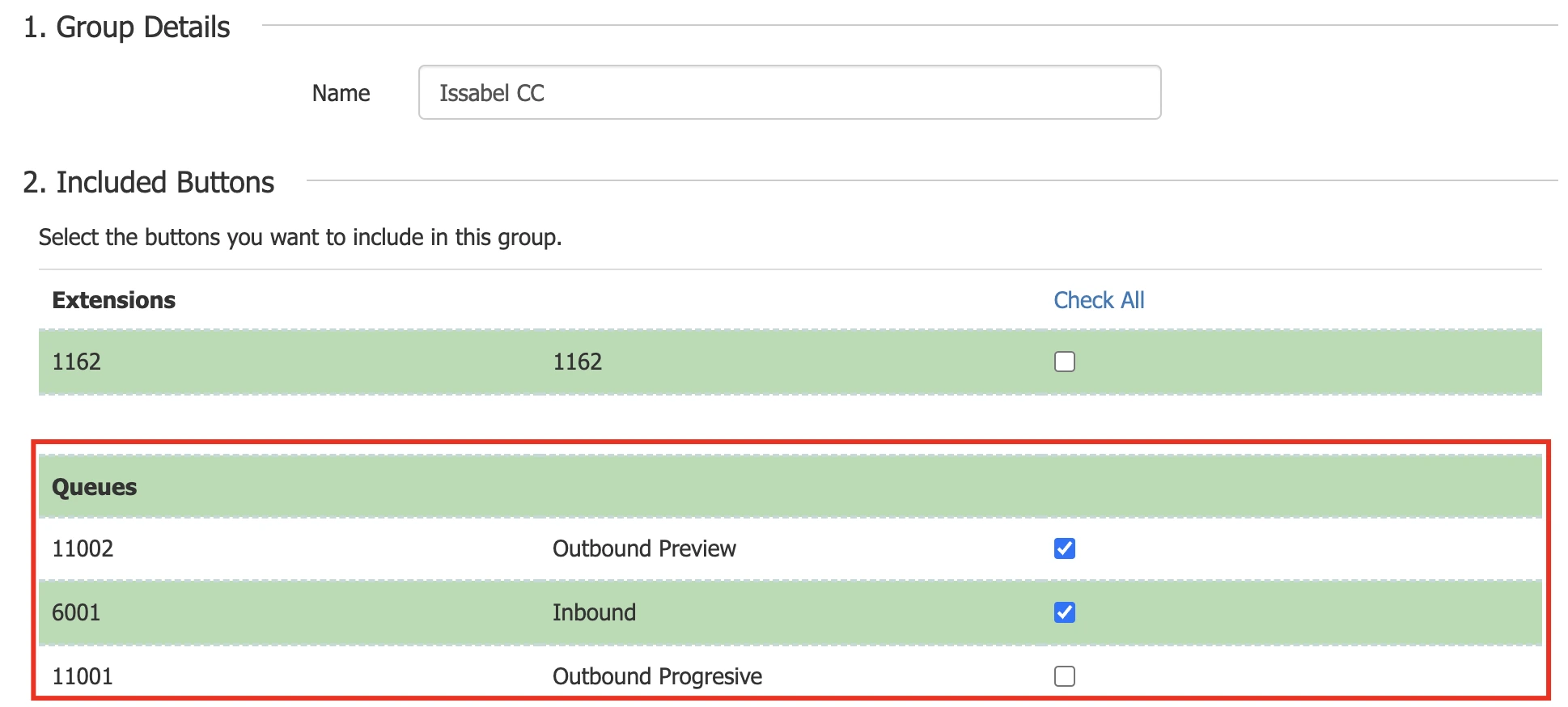 Enabling Permissions for Voice Campaigns 1